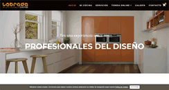 Desktop Screenshot of labradacocinas.com
